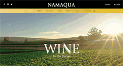 Desktop Screenshot of namaquawines.com